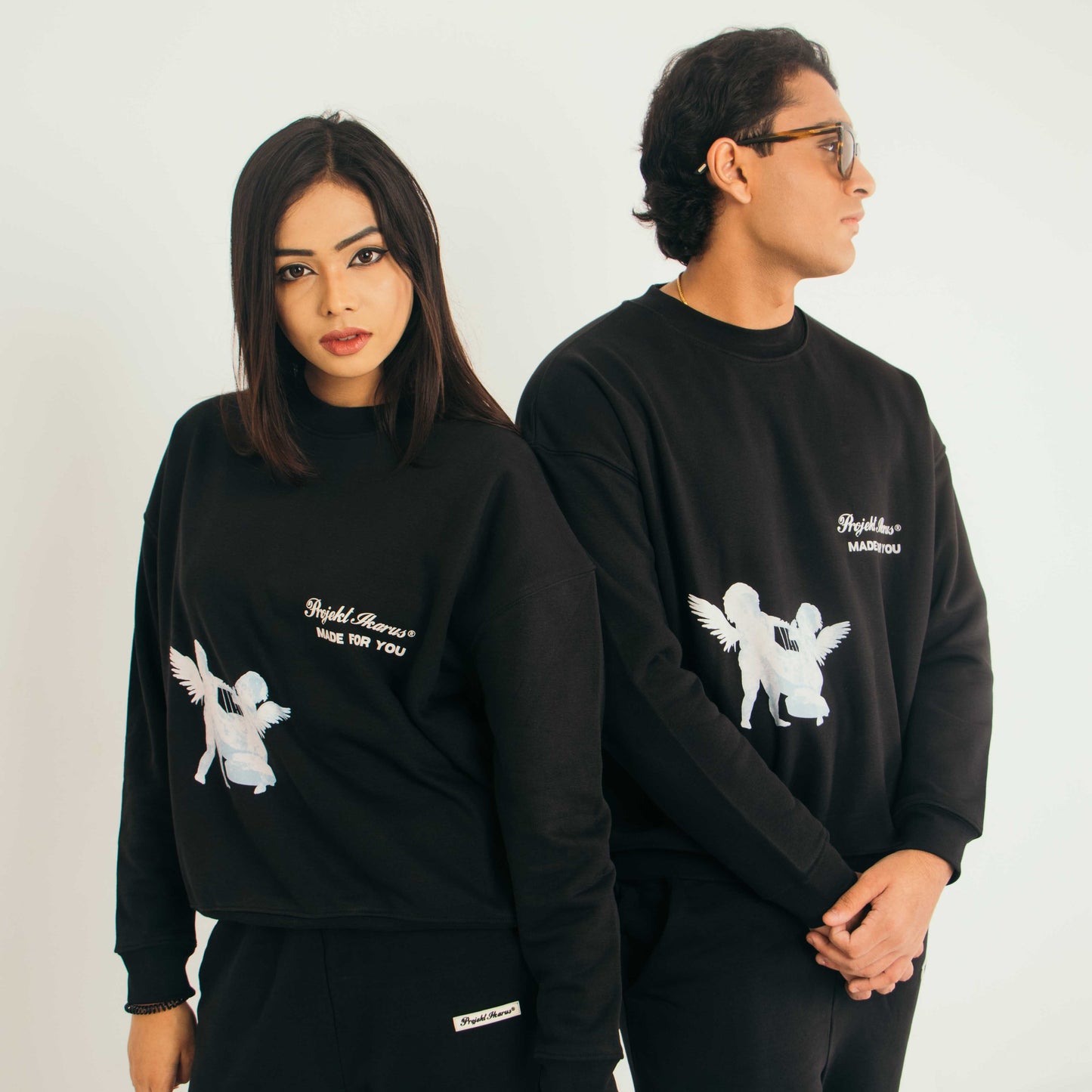 "Angel Twins" Crewneck