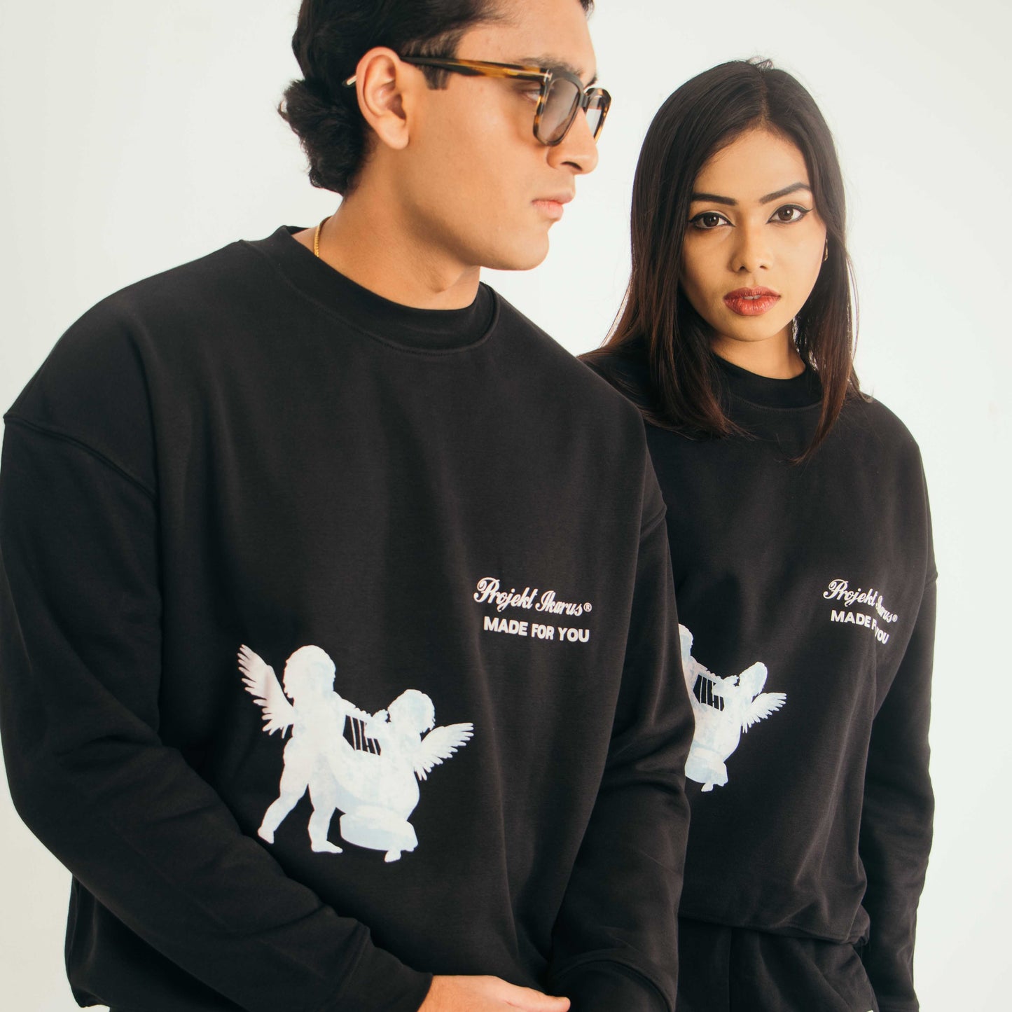 "Angel Twins" Crewneck